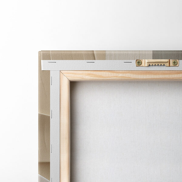 Soft curves in earthy tones