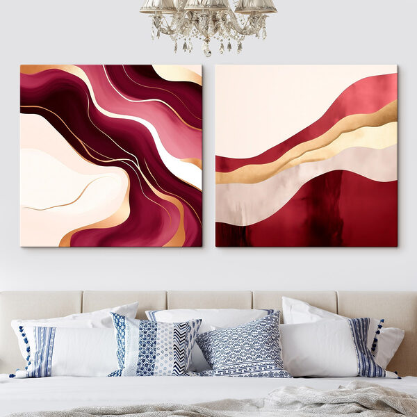 Flowing Colors and Soft Curves