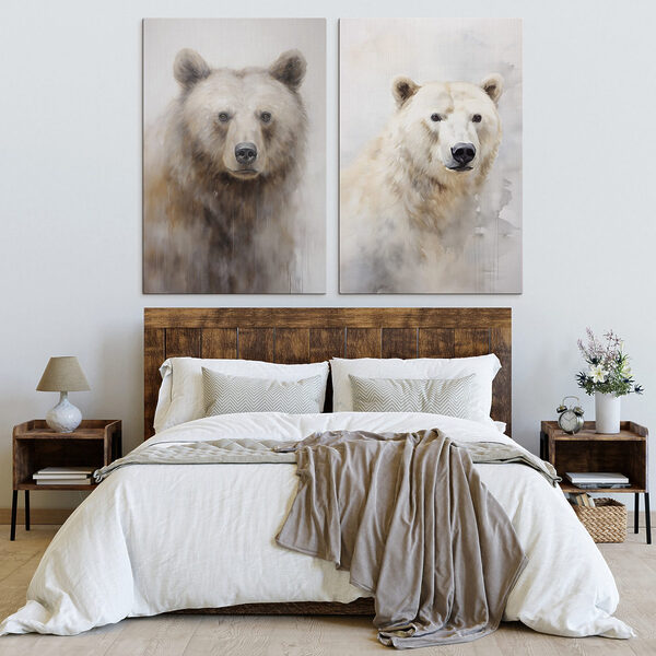 Painting of a bear