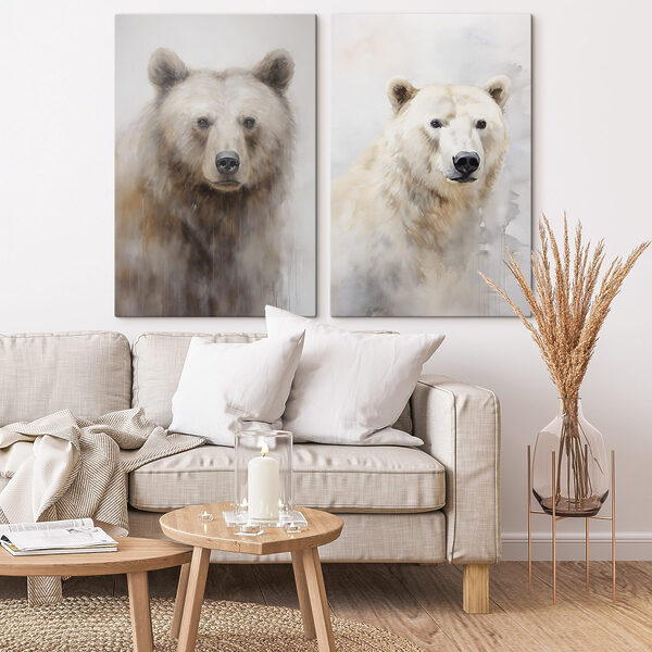 Painting of a bear
