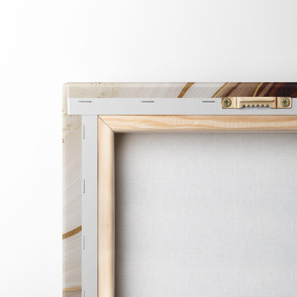 Flowing layers of earthy tones