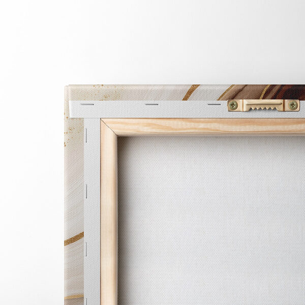 Flowing layers of earthy tones