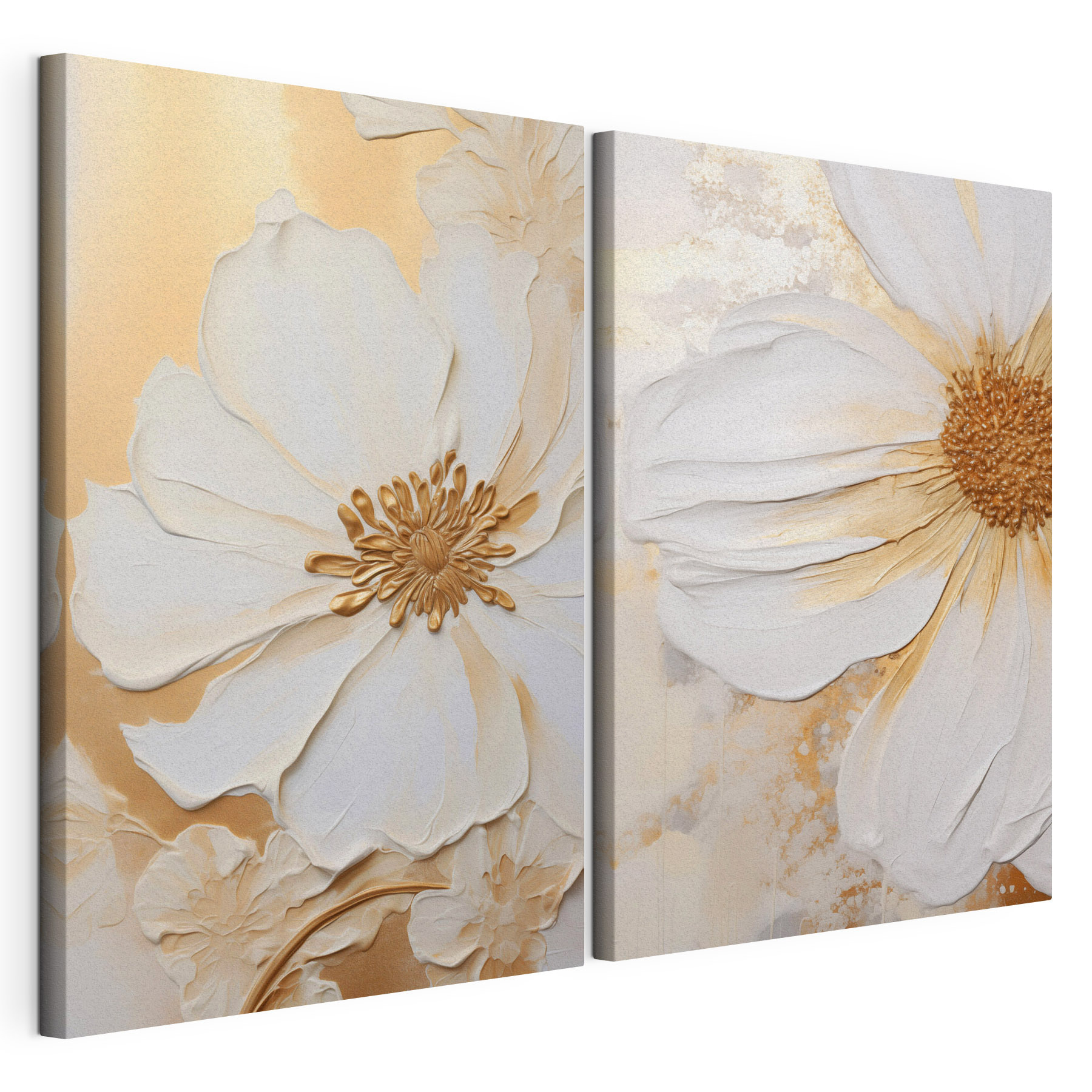 - Elegant floral wall art design