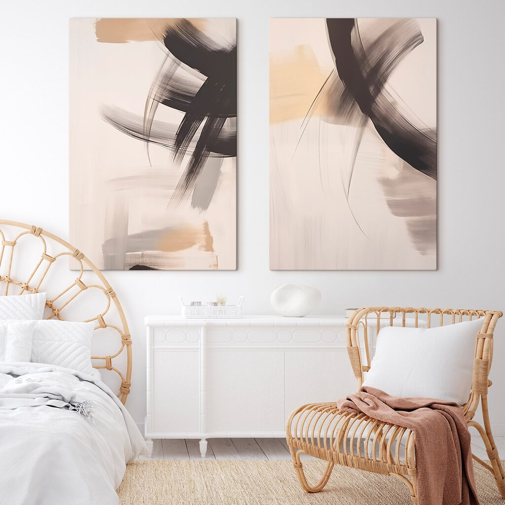 Two art pieces of art