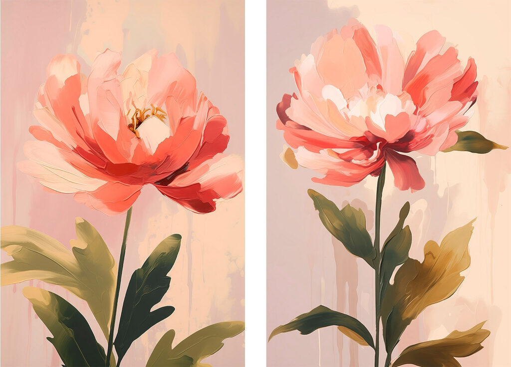 Painting of a flower