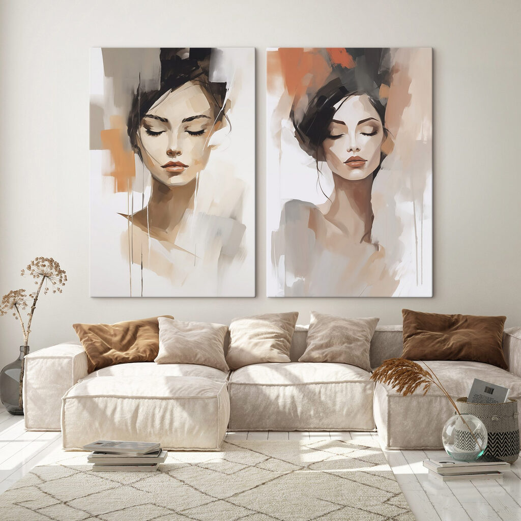 Painting of a woman