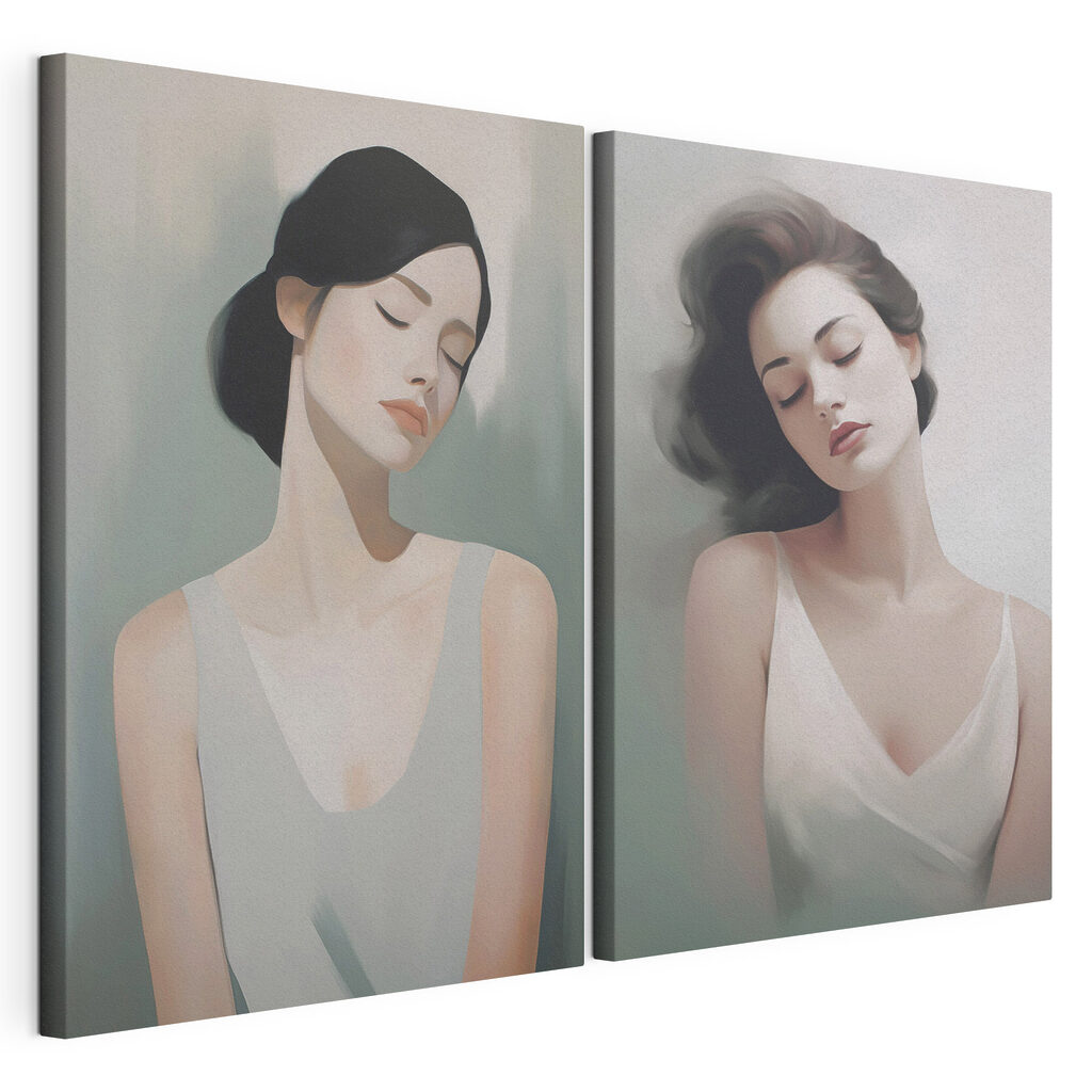Soft expressions of serene beauty