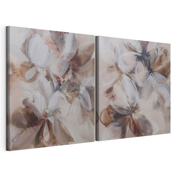 Modularer Leinwanddruck Blumenmalerei auf Leinwand