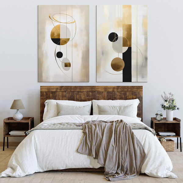 Two images of art