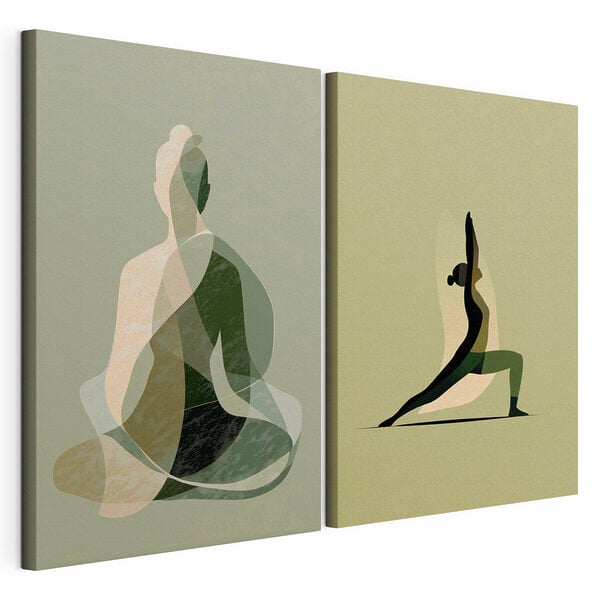Woman doing yoga