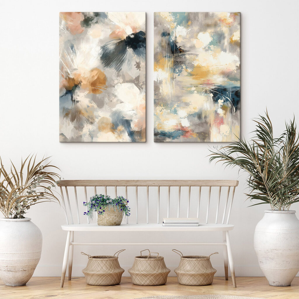 Soft hues create calming energy
