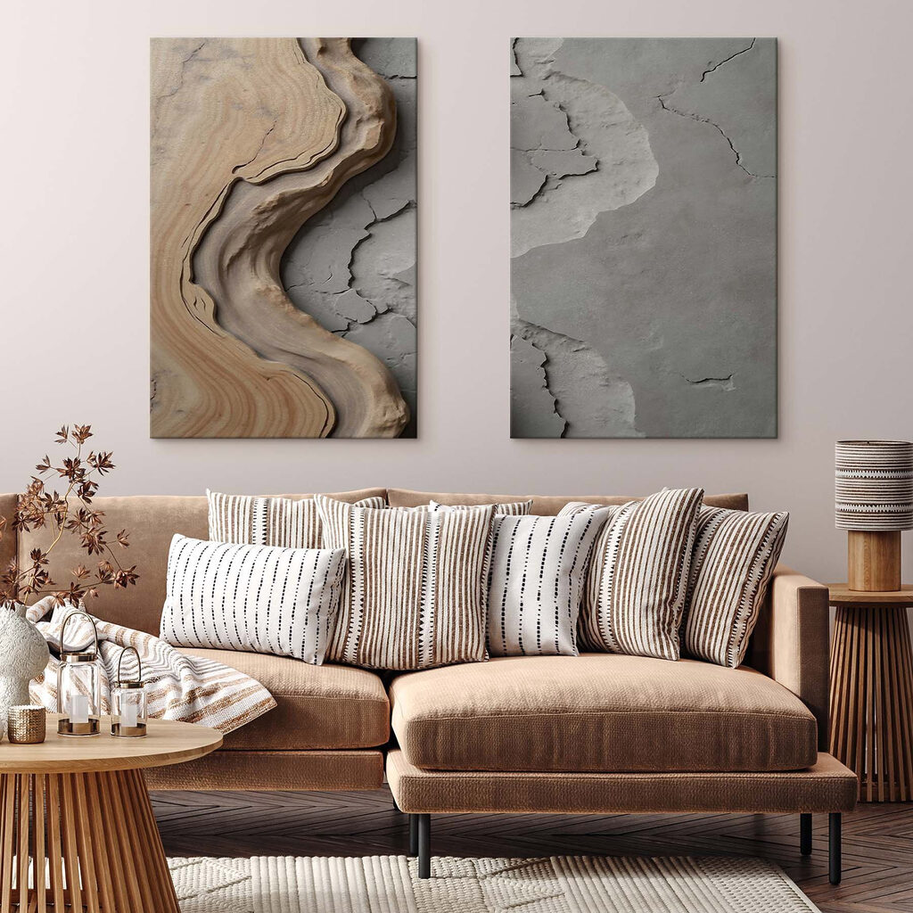 Natural elements in harmony together