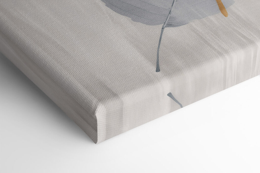 Elegant leaves in soft hues