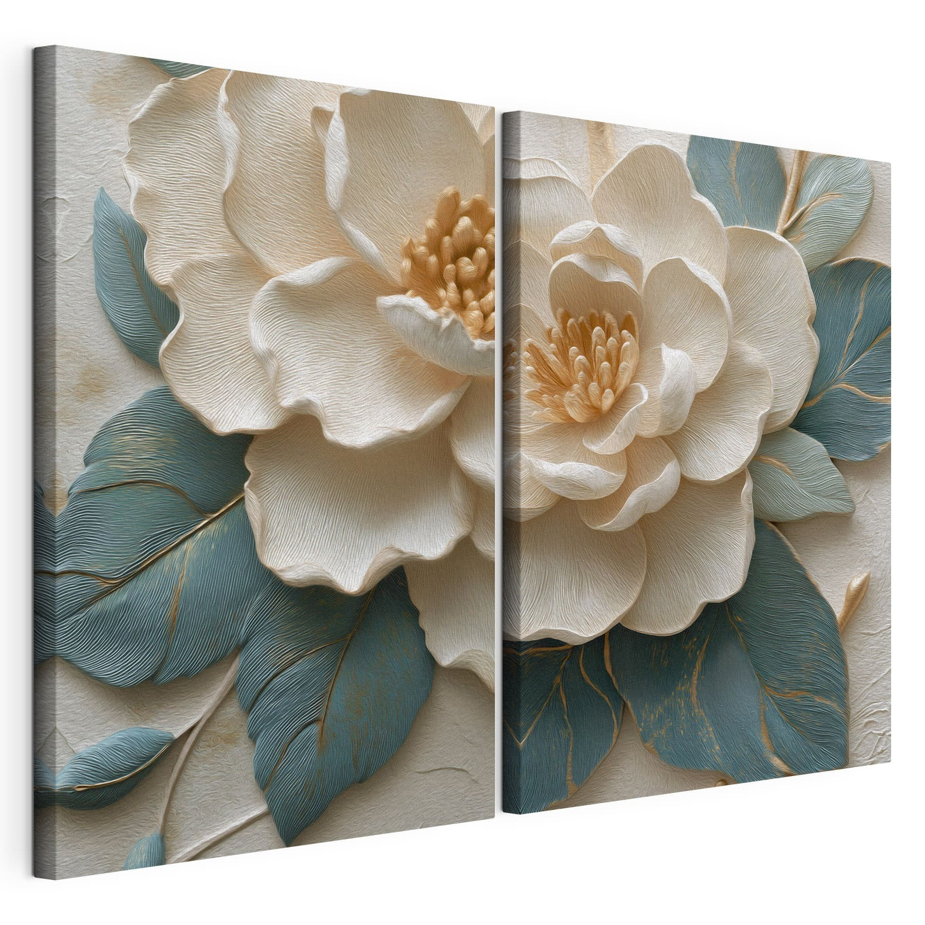 Collage of a flower