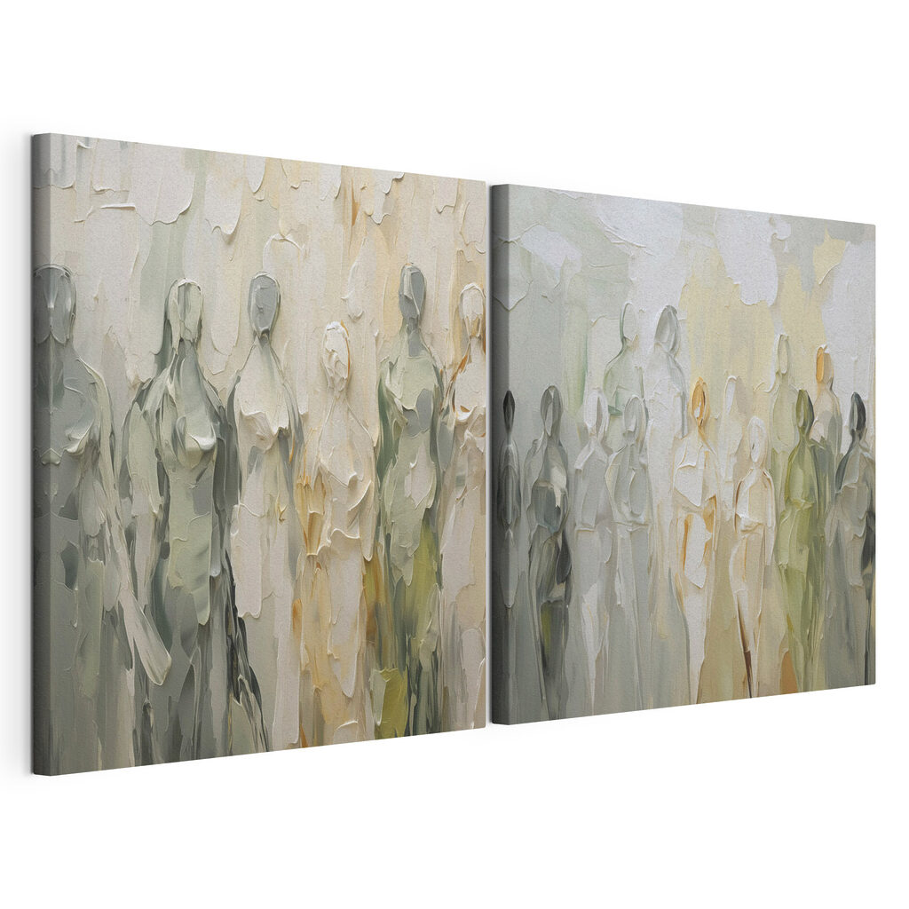 Painting of a group of people