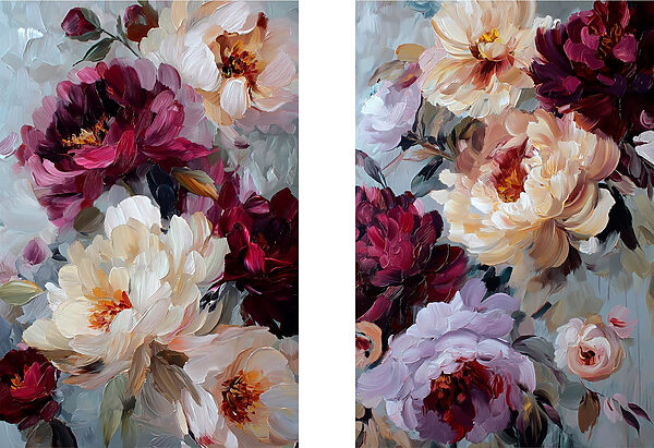 Floral beauty in vibrant hues