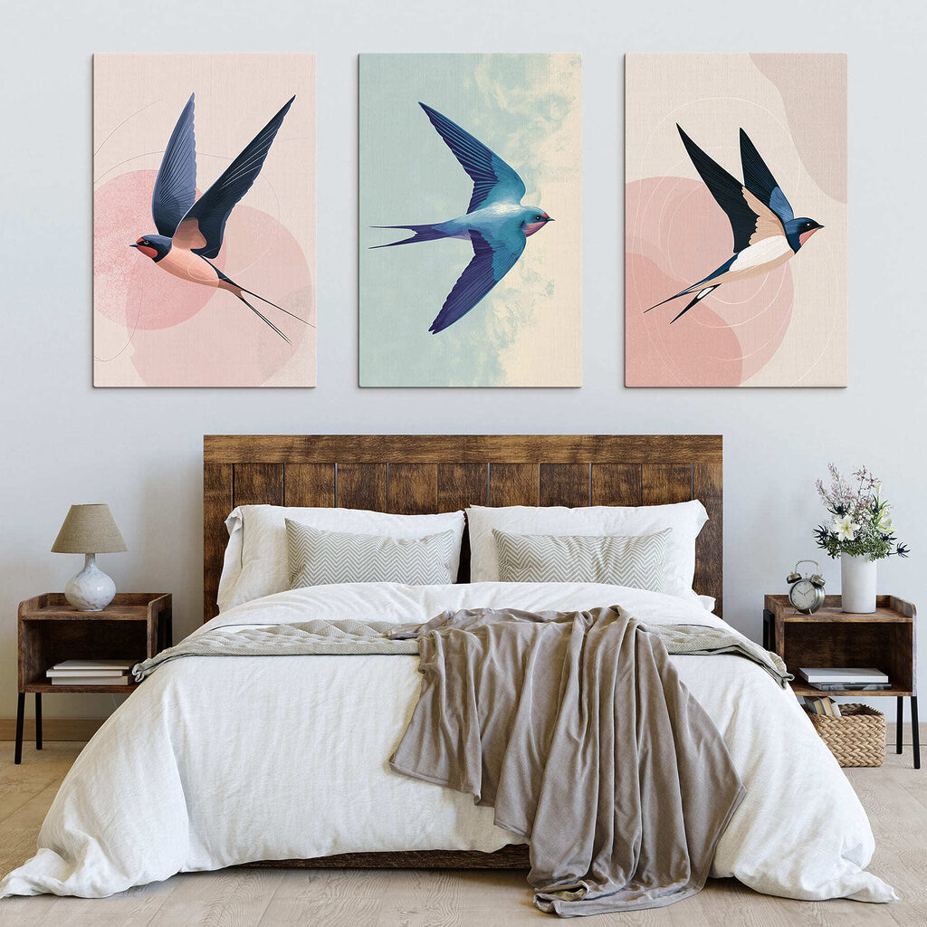 Bird flying in the sky