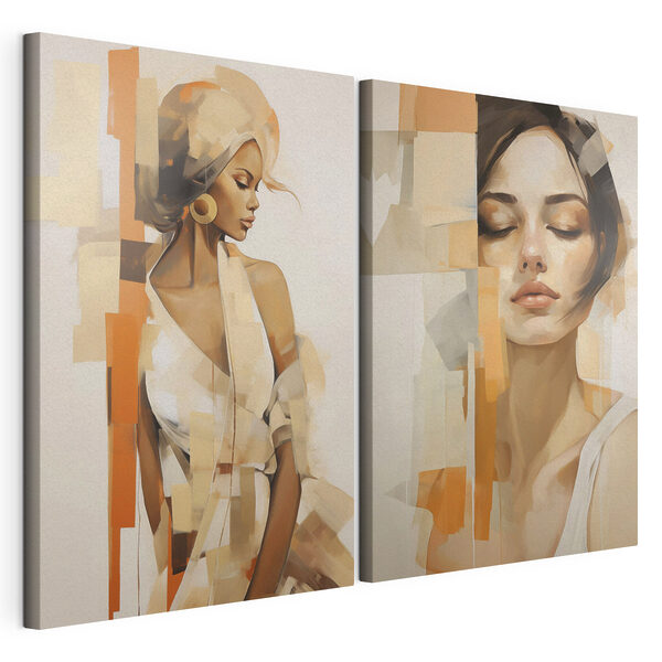 Collage of a woman