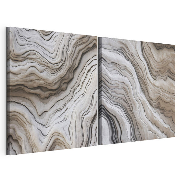 Flowing lines in soft neutrals