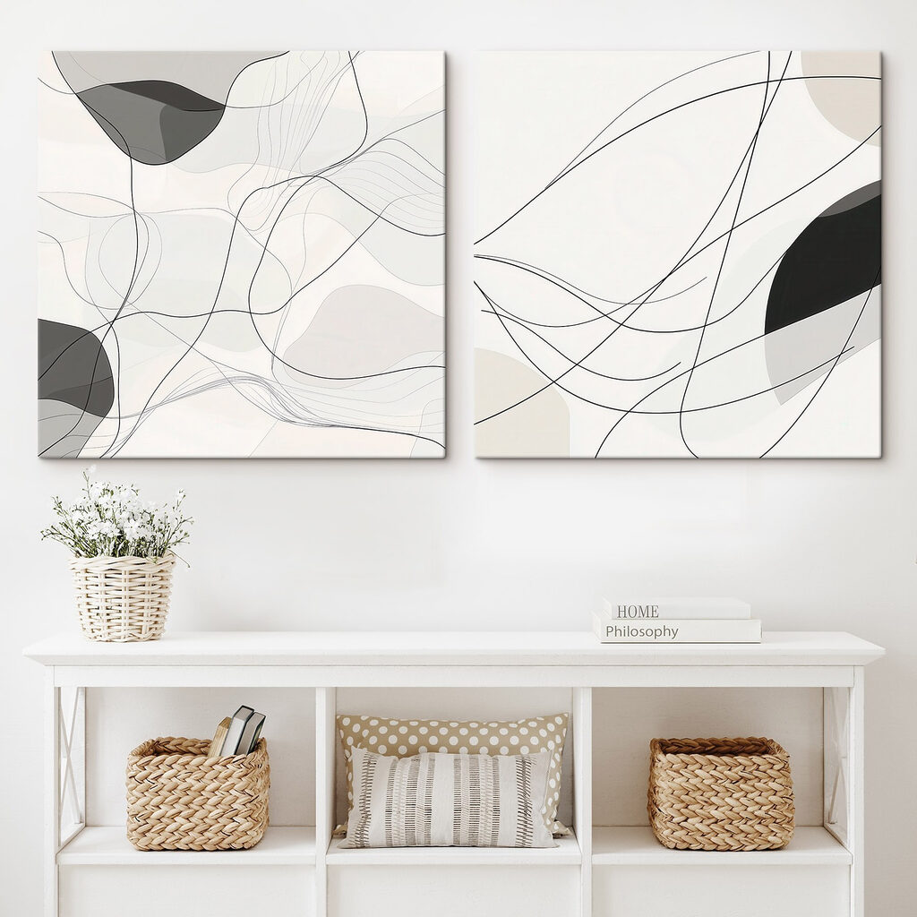 Dynamic lines create soft harmony