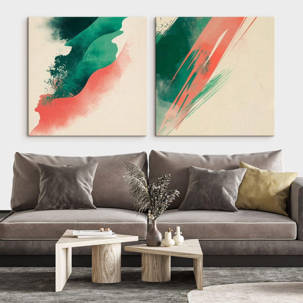Two different colored backgrounds