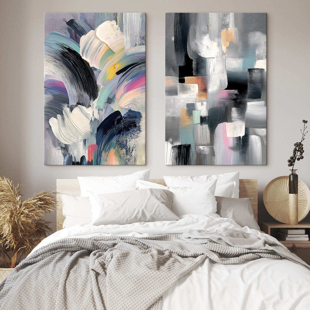 Colorful swirls of creative expression