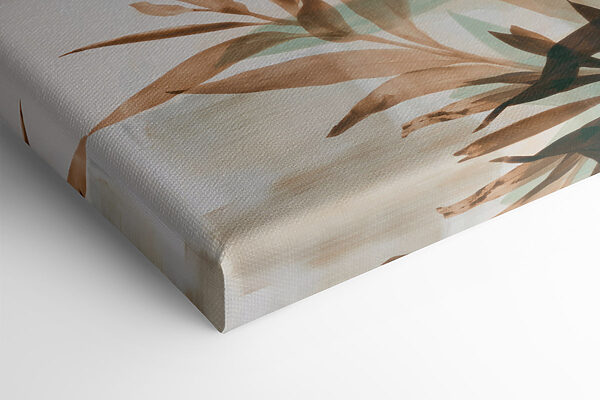 - Elegant foliage in soft hues
