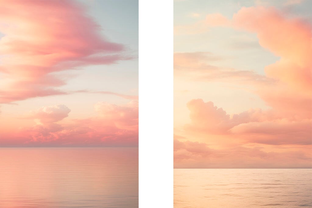 Couple of clouds in the sky