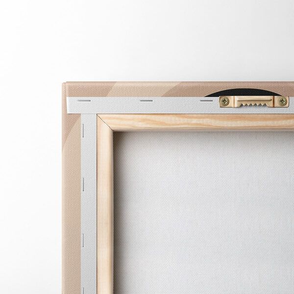 Woman with black hair and earrings