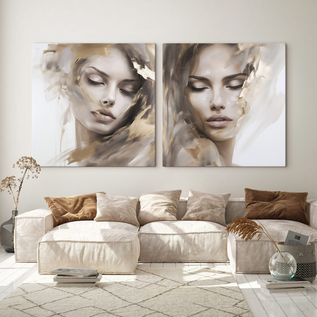 Beauty in soft, muted tones