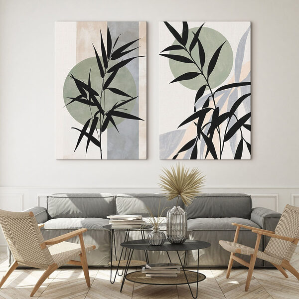 Two images of a plant