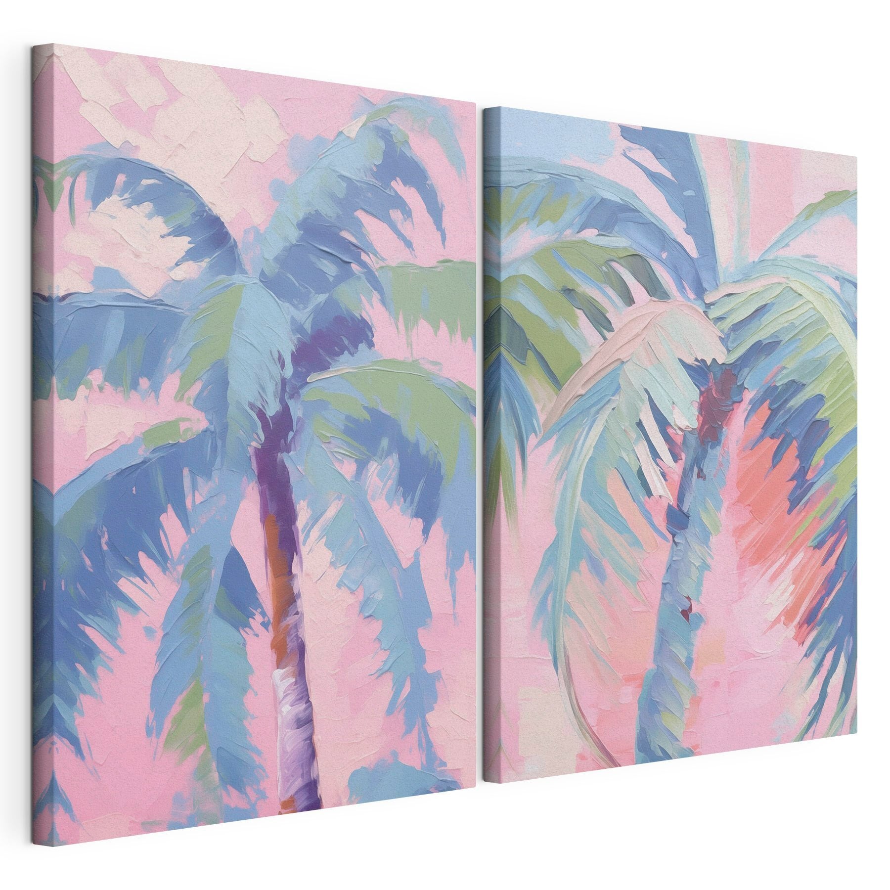 Painting of palm trees