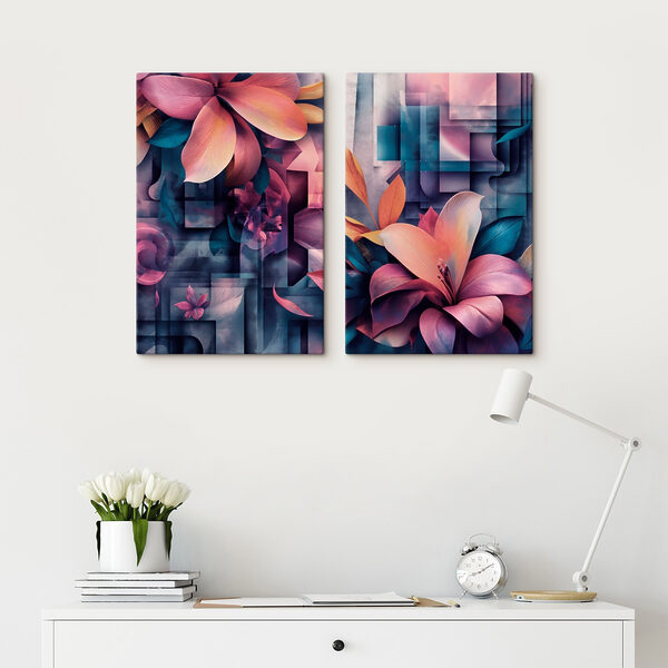 Collage of flowers