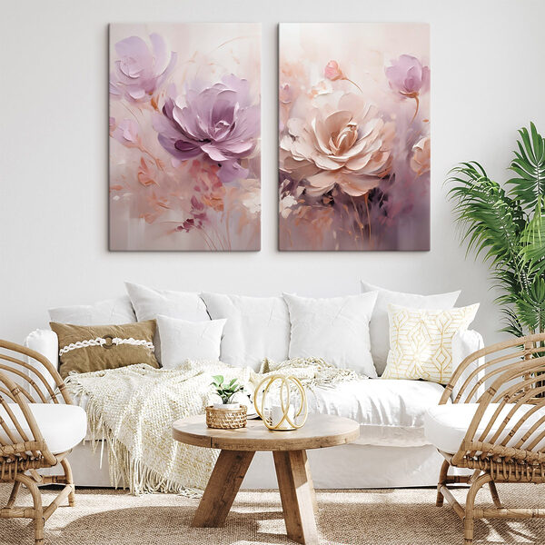Blossoms in soft, dreamy colors