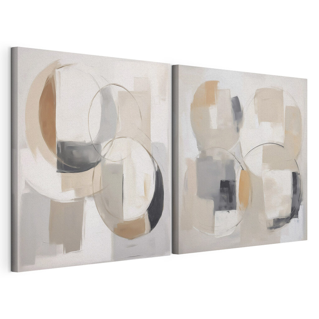 Pair of art pieces