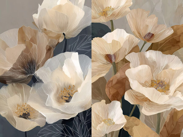 Collage of flowers
