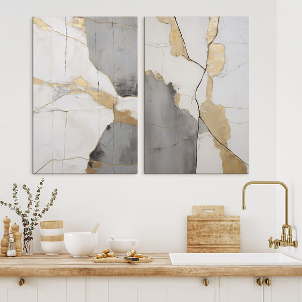 Stunning contrasts in modern art