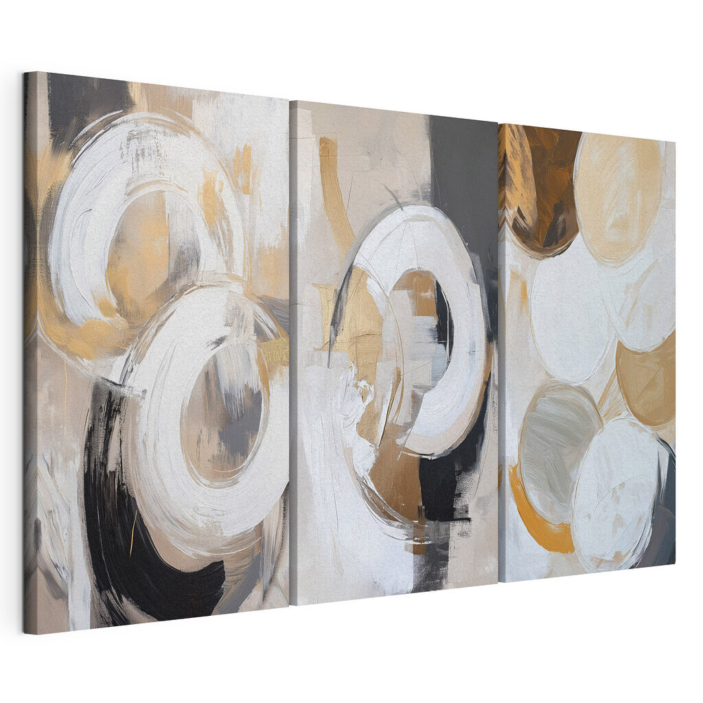 Group of art pieces