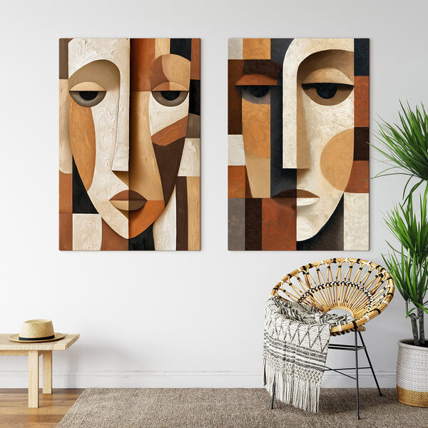 Collage of faces