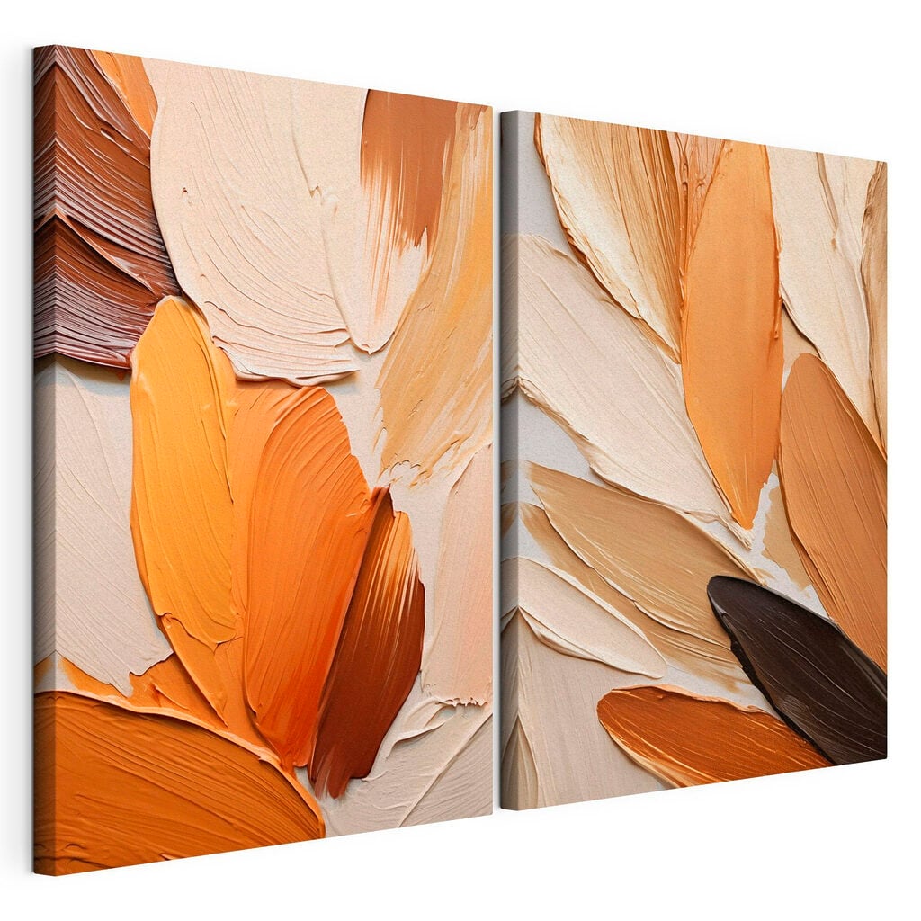 Nature-inspired hues in soft strokes