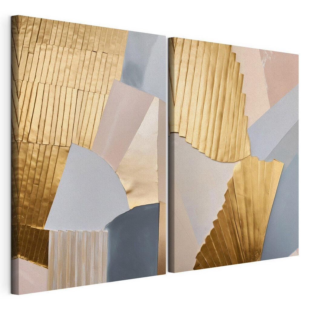 Collage of different colors of paper