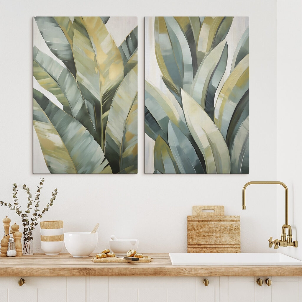 Painting of leaves