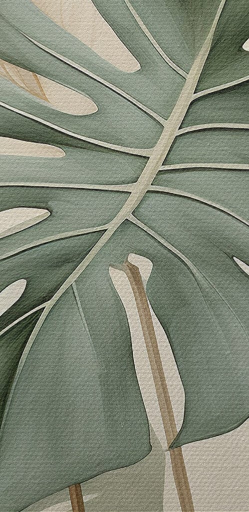 Tranquil shades of lush greenery