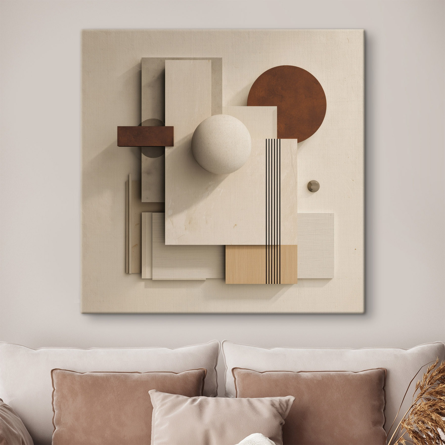 Group of geometric shapes