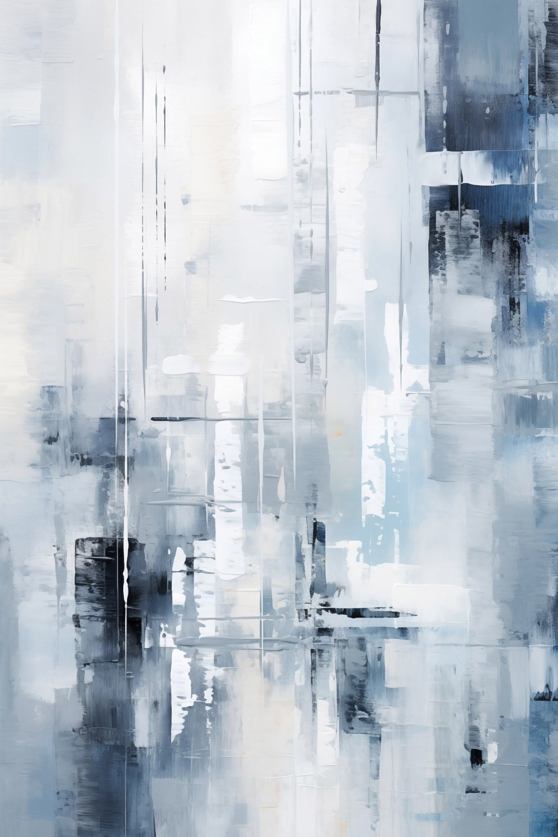 Painting of a city