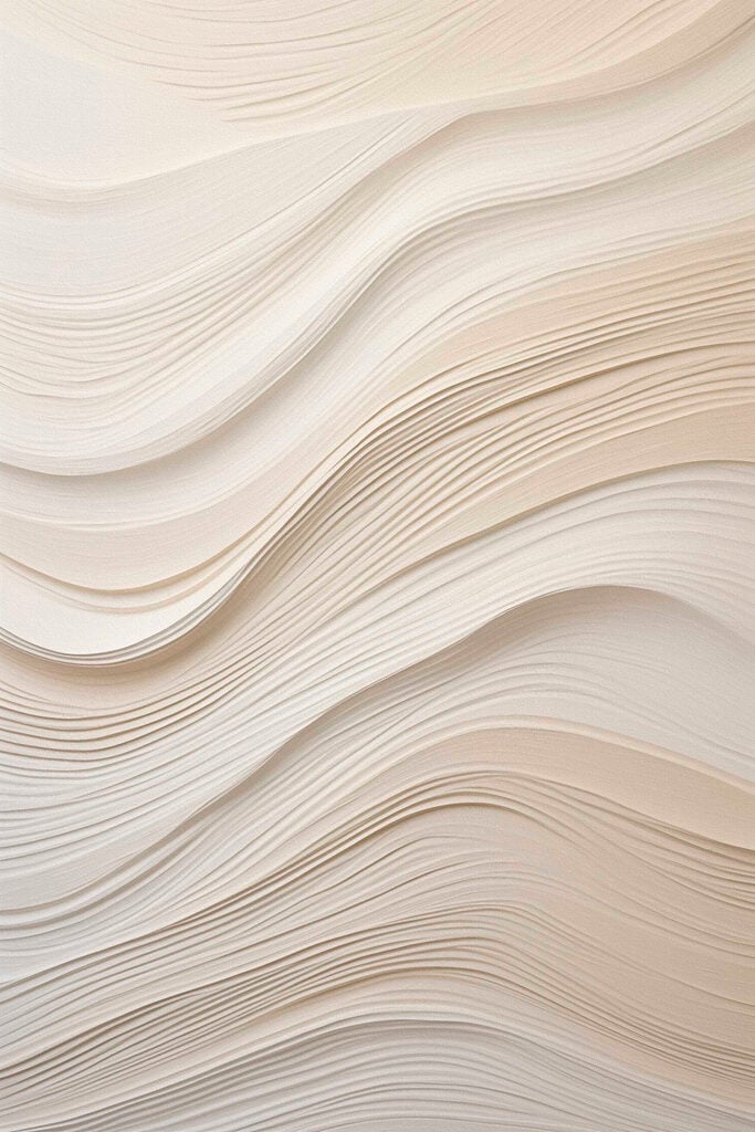 White paper cut out of paper