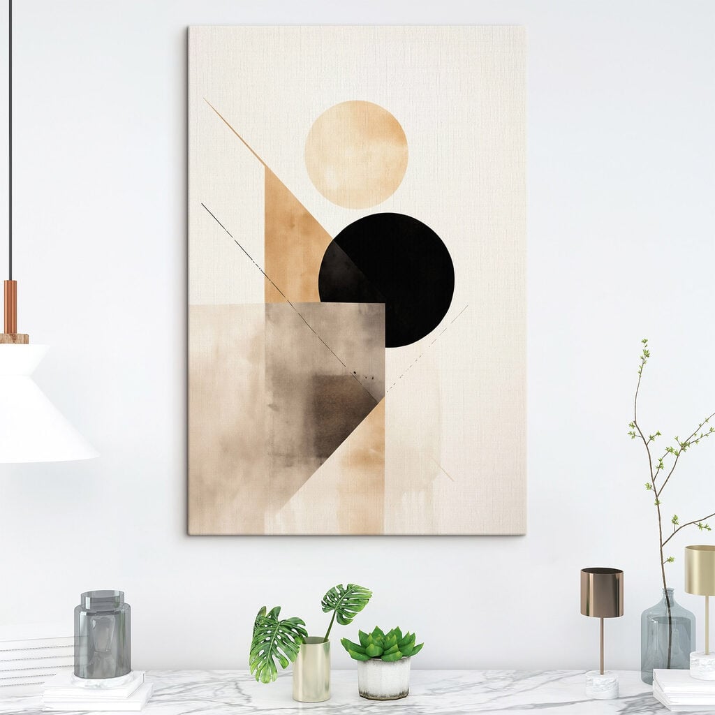 Group of geometric shapes