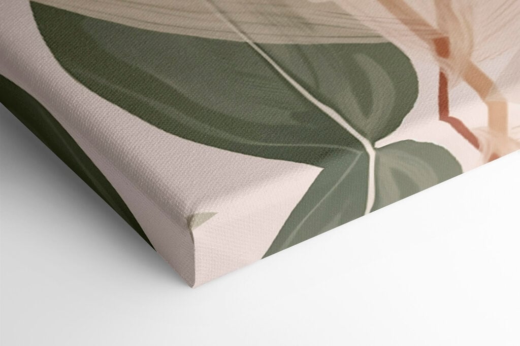 Soft hues of delicate leaves