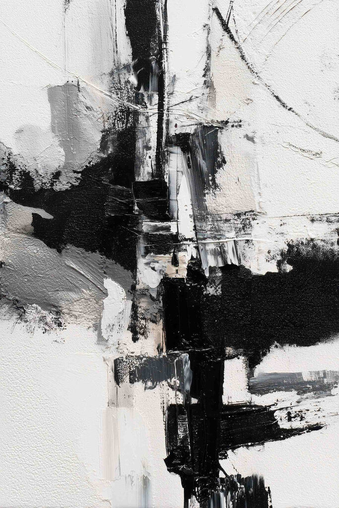 Black and white painting