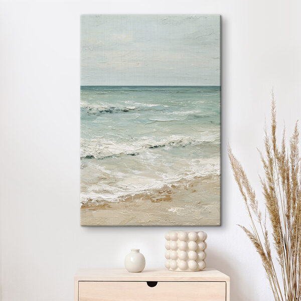 Wandbilder Strand mit Wellen und Sand